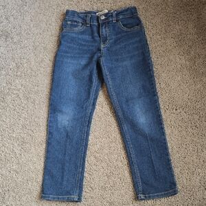 Levi's Blue Denim Jeans with Yellow Stitching